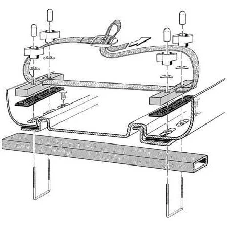 KAMEI U-Bügel-Montagesatz für Delphin 52696