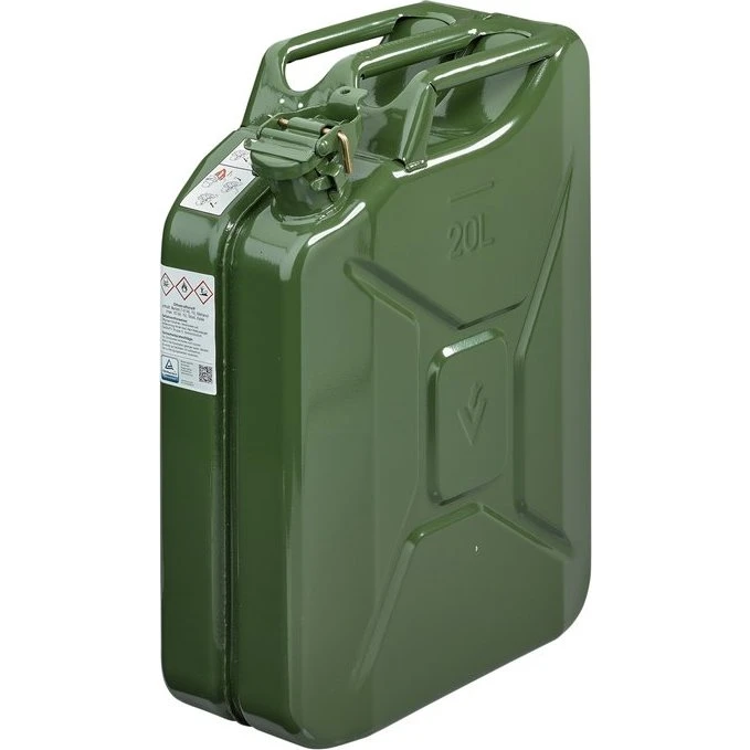 Garage Kraftstoffkanister 20L Stahl grün