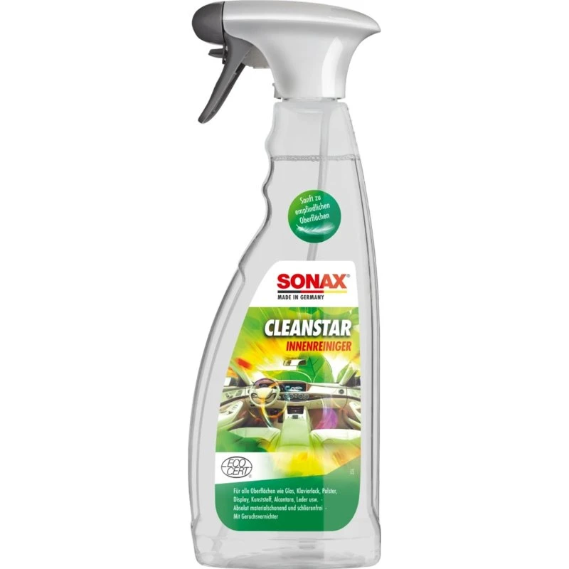 SONAX CleanStar Ecocert Innenreiniger 750 ml