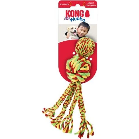 KONG Wubba Weaves Rope Small Sortiert