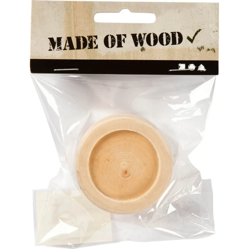 Creativ Company Holz-Jo-Jo zum Bemalen, 5 cm