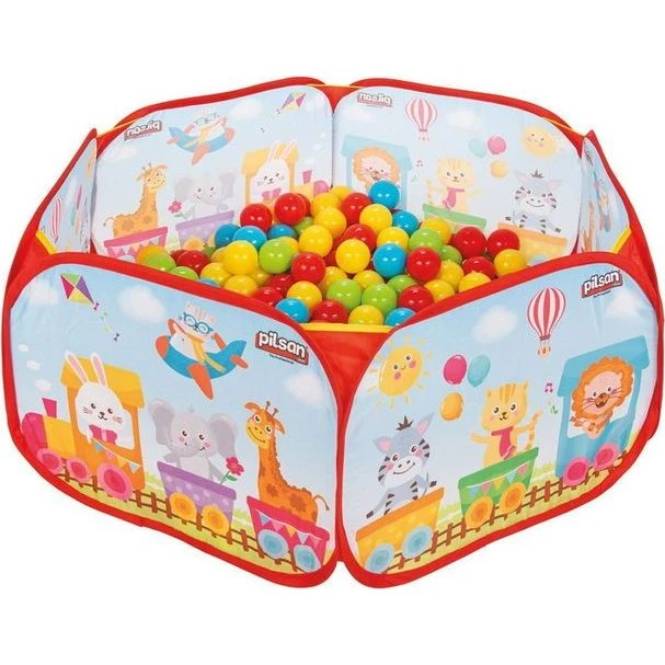 PlaySafe Faltbares Bällebad mit 200 Bällen