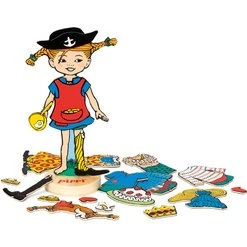 Pippi Langstrumpf Magnet-Anziehpuppe 438072