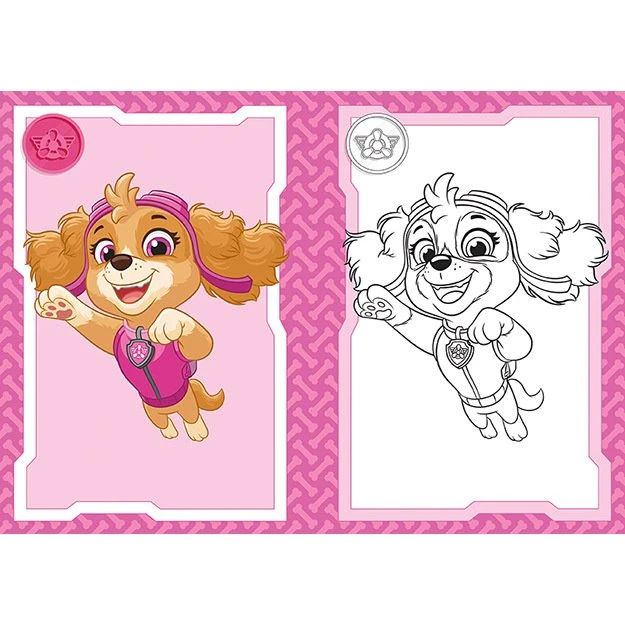 Jiri Models Omalovánka A5 Paw Patrol für Mädchen