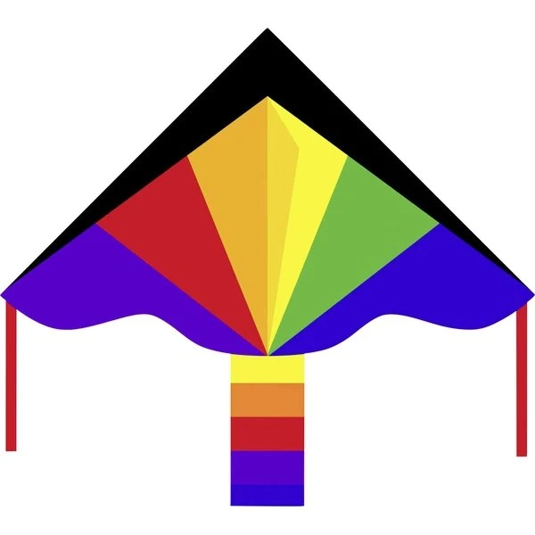 HQ Simple Flyer Rainbow 120 cm Kinderdrachen