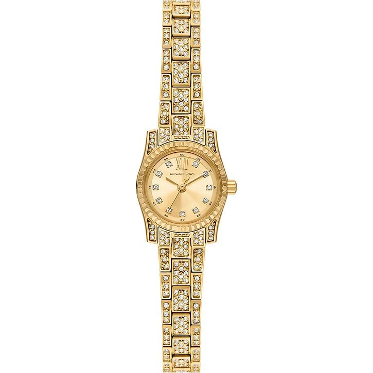 Michael Kors Lexington Damenuhr MK4980, 19,5 mm, Edelstahl, Gold