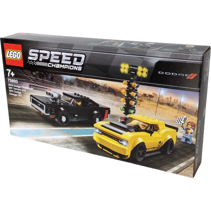LEGO Speed Champions 75893 Dodge Challenger SRT Demon & Charger R/T