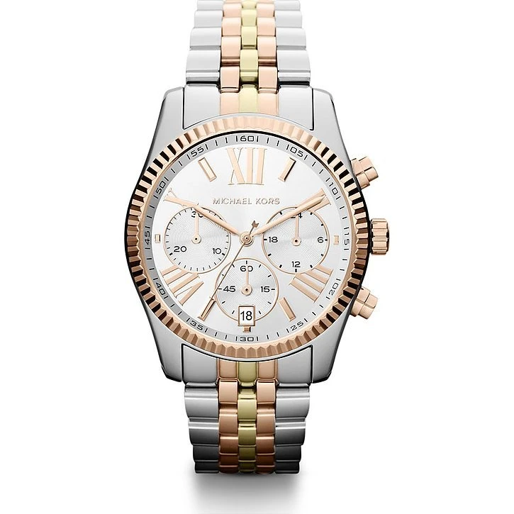 Michael Kors Lexington MK5735 Chronograph Edelstahl Gold