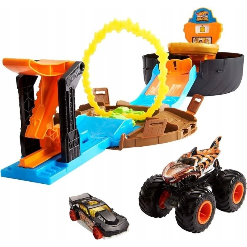 Hot Wheels Monster Trucks Stunt Tire Playset GVK48