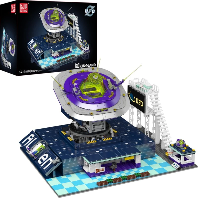 Mould King 11024 Alien UFO Launch Pad – 2.053 Teile