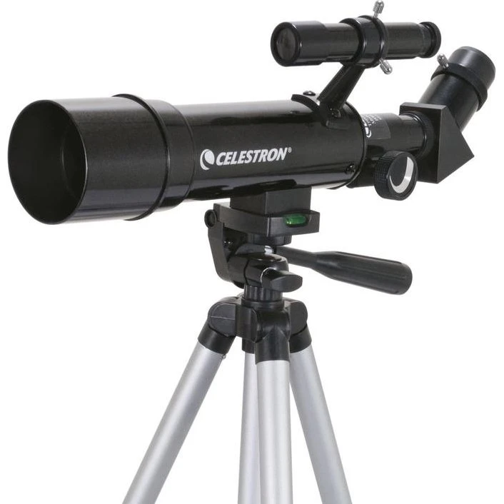 Celestron TravelScope 50 Refraktor-Teleskop, Schwarz
