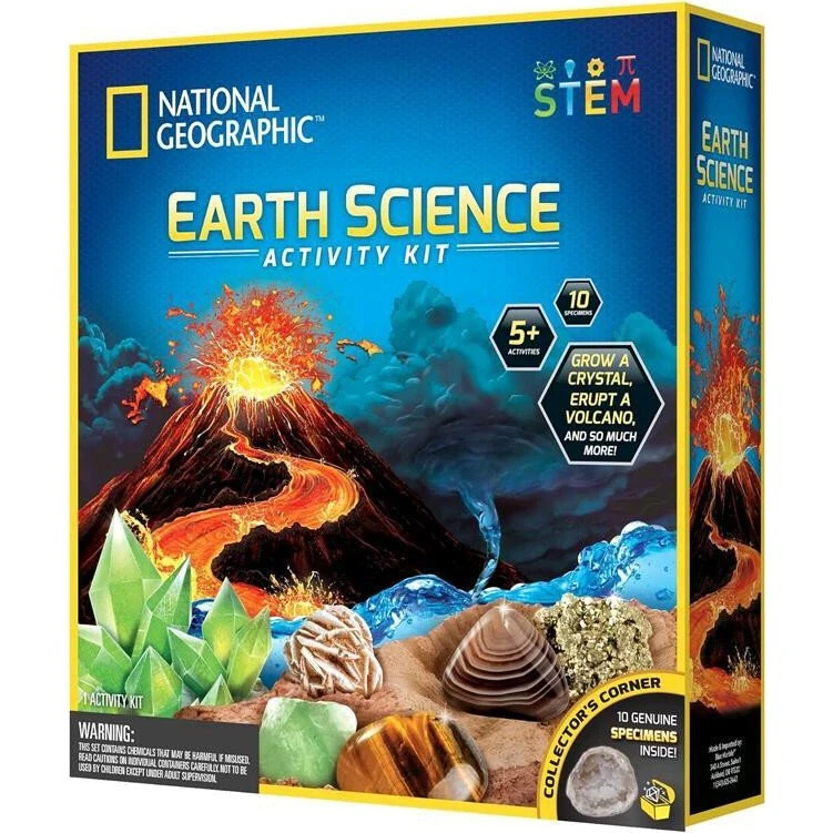 National Geographic Geowissenschaft-Set: Vulkanbau & Experimente