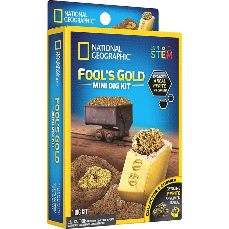National Geographic Fool's Gold Mini-Ausgrabungsset (Elbrus)