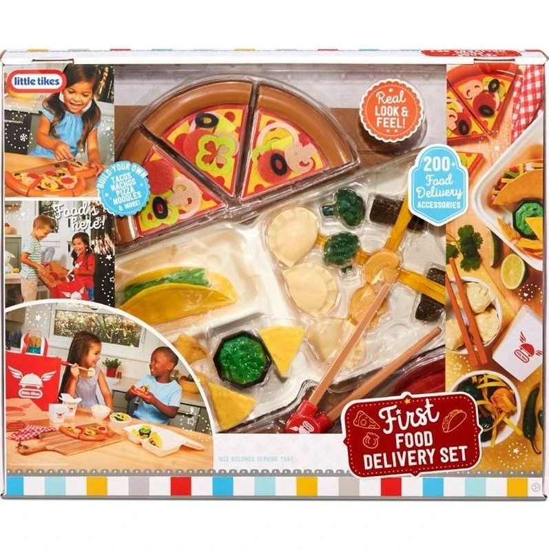 Little Tikes First Food Delivery Set mit 200 Zubehörteilen