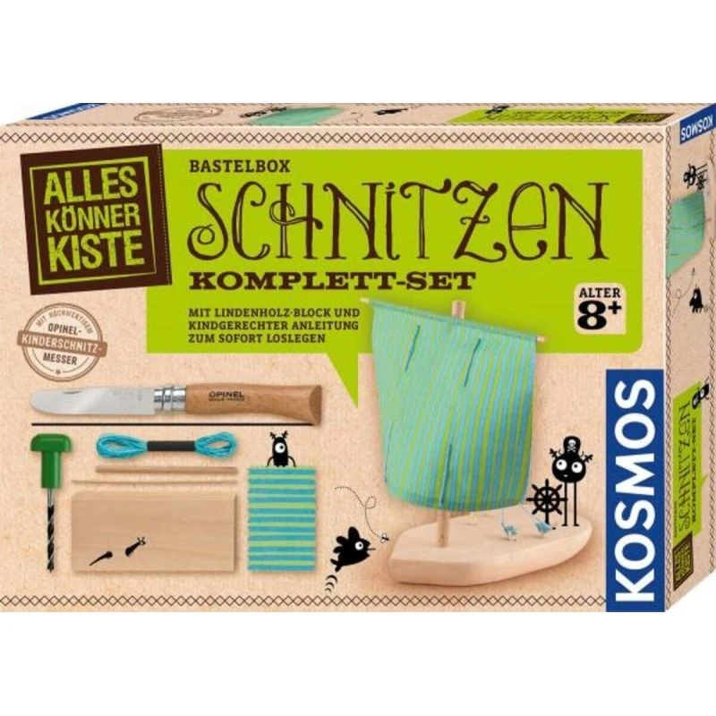Kosmos Schnitzen Bastelbox Komplett-Set