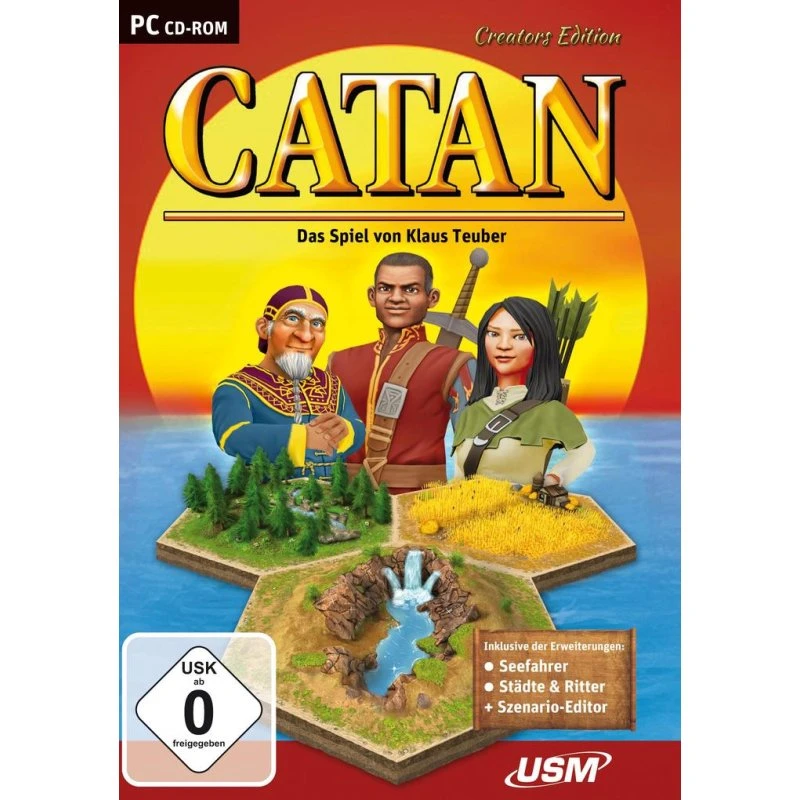Catan Creators Edition by Klaus Teuber – NEU & OVP