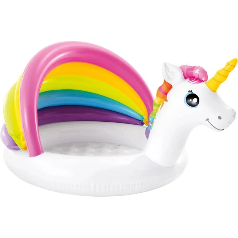 Intex Einhorn-Babypool 127x102x69 cm