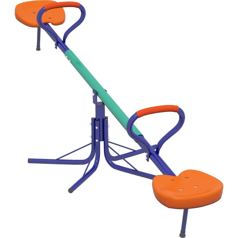 Outsunny Kinderwippe 360° drehbar 2 Sitzer