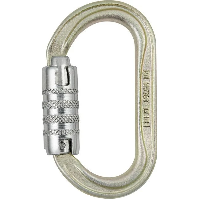 Petzl Oxan Triact-Lock Stahl-Karabiner EN