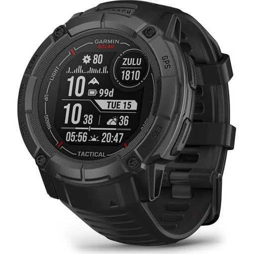 Garmin Instinct 2X Solar Tactical, schwarz, 50 mm