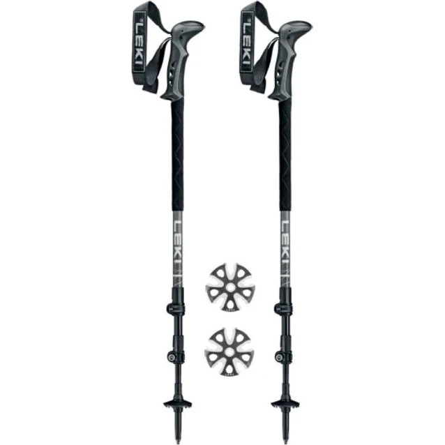 LEKI Civetta Pro Trekkingstöcke, anthrazit-schwarz-weiß, 110–150 cm