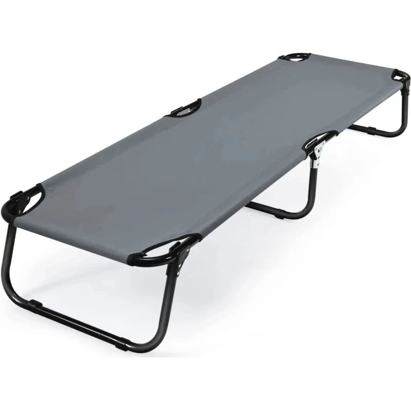 Feldbett Campingbett 191x56x31cm, bis 150 kg belastbar, leichtes Klappbett