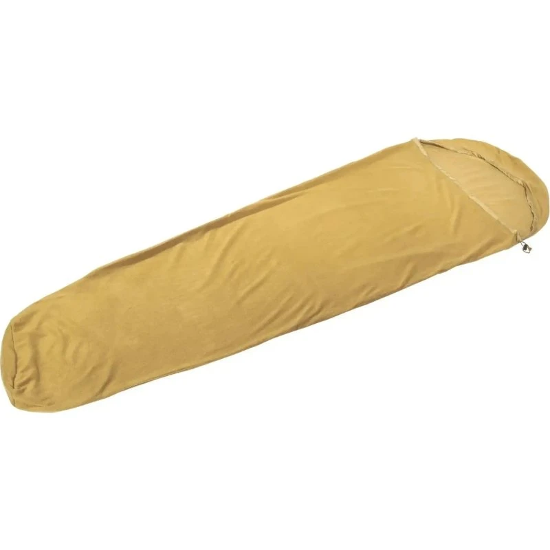 Mil-Tec Fleece-Schlafsack Coyote 220 cm