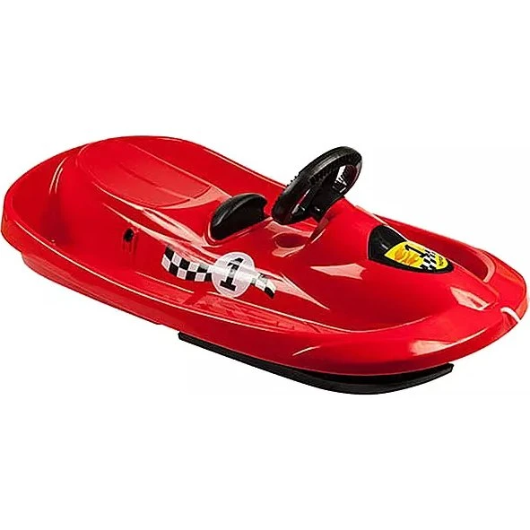 Hamax Sno Formel Lenkbob Blau, 95 cm, mit Bremse, ab 4 Jahren