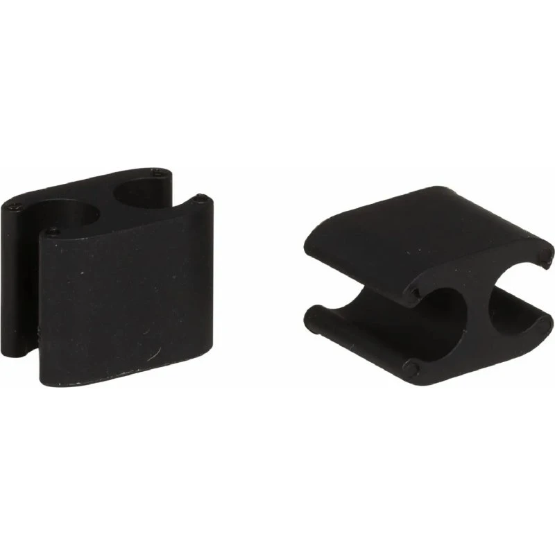 Elvedes Duo Kabelclip 5,0/2,5 mm schwarz