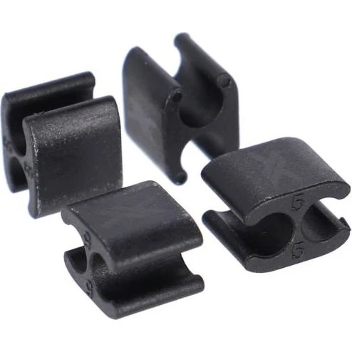 XLC BR-X121 Kabelbinder-Clips 5 mm x 5 mm (30 Stück, schwarz)