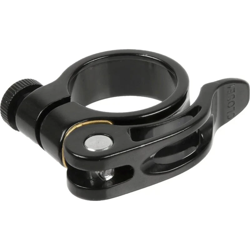 Zoom Sattelklemme 31,8 mm mit Schnellspanner schwarz