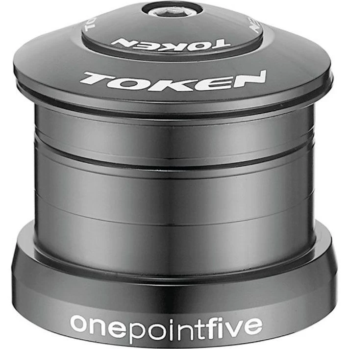 TOKEN Vigilante AHead Steuersatz 1 1/8" Taper 1,5" schwarz (44/49mm)
