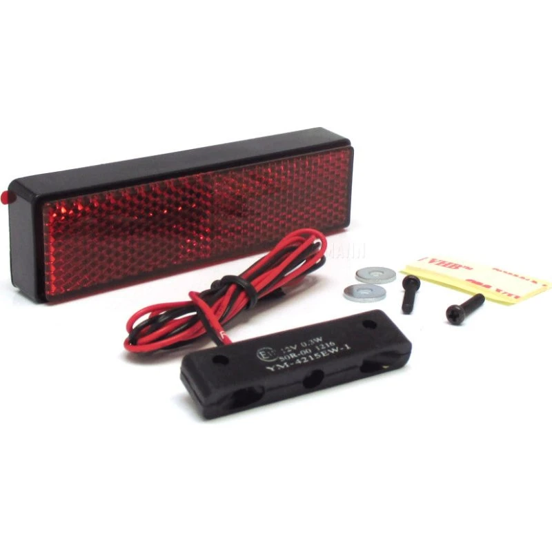 Progress Line Reflektor Classic Dual Set rot mit LED-Kennzeichenbeleuchtung