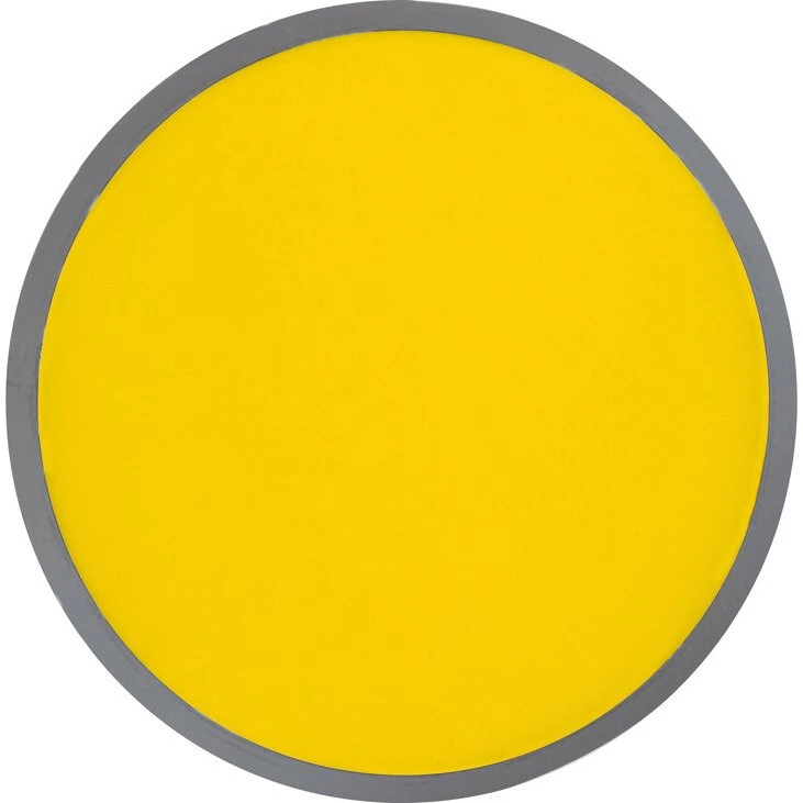 Frisbee 5er Pack mit Tasche, gelb, 25 cm