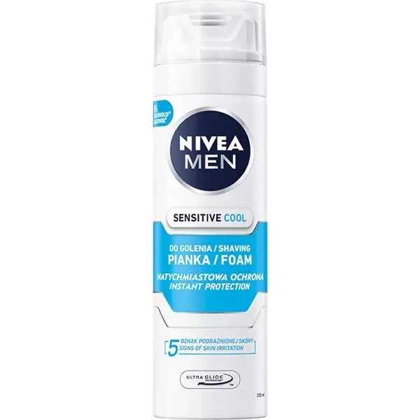 NIVEA MEN Sensitive Cool Kühler Rasierschaum 200 ml