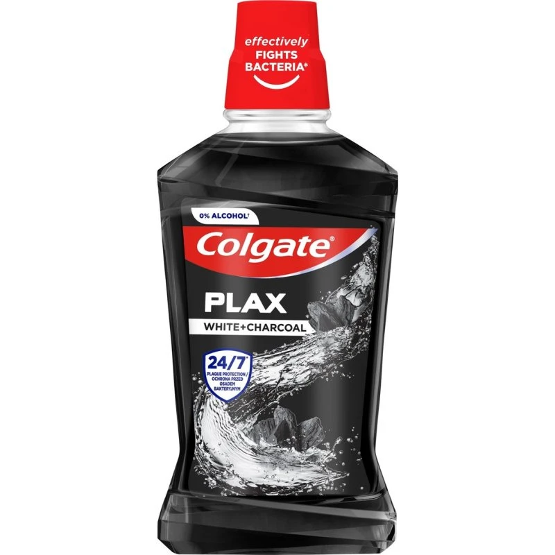Colgate Plax Charcoal Mundwasser mit Aktivkohle 500 ml