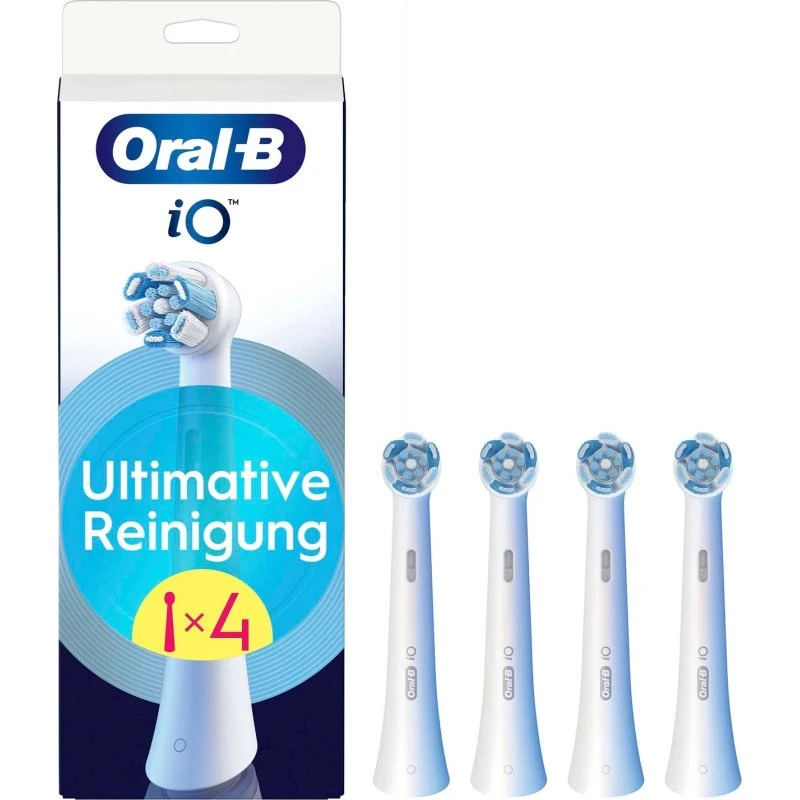 Oral-B iO Ultimative Reinigung Aufsteckbürsten 4 Stück weiß