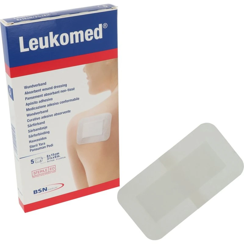 Leukomed® steriler Wundverband 8 x 15 cm, 5 St.