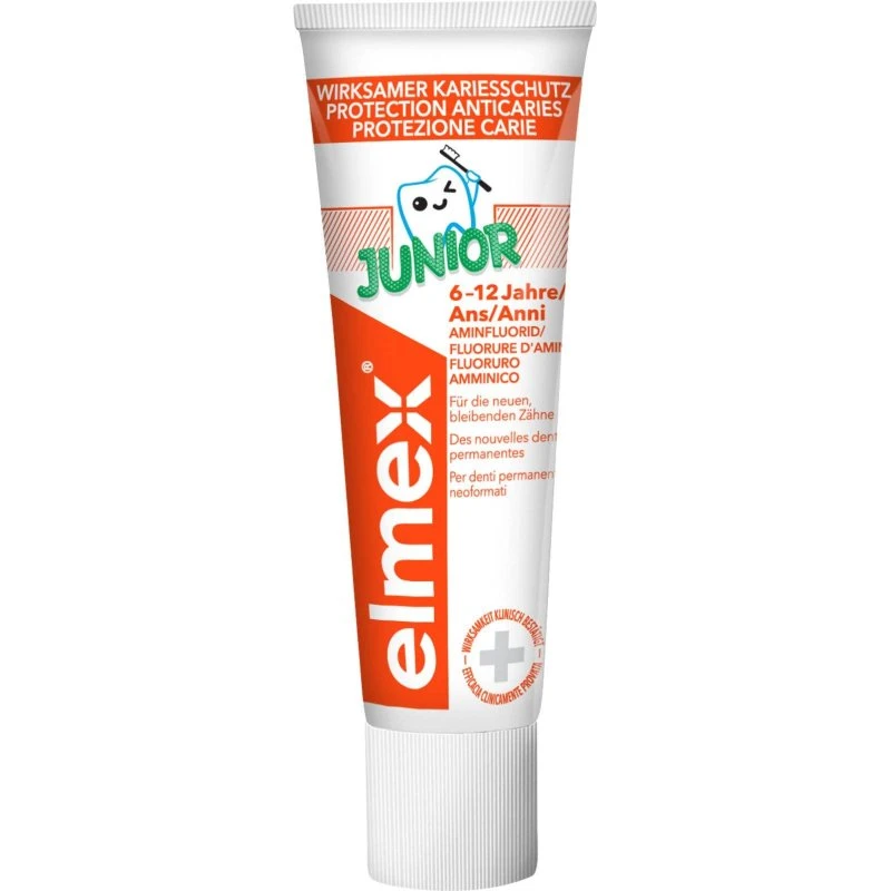 elmex JUNIOR Zahnpasta 12 ml (Reisegröße)