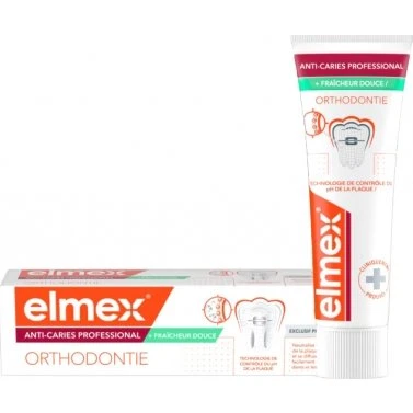 Elmex Orthodontie Kariesschutz Zahnpasta Kinder 75 ml