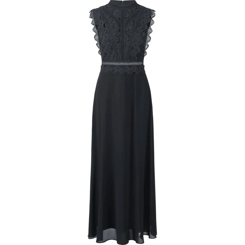 APART Abendkleid mit Spitze, schwarz