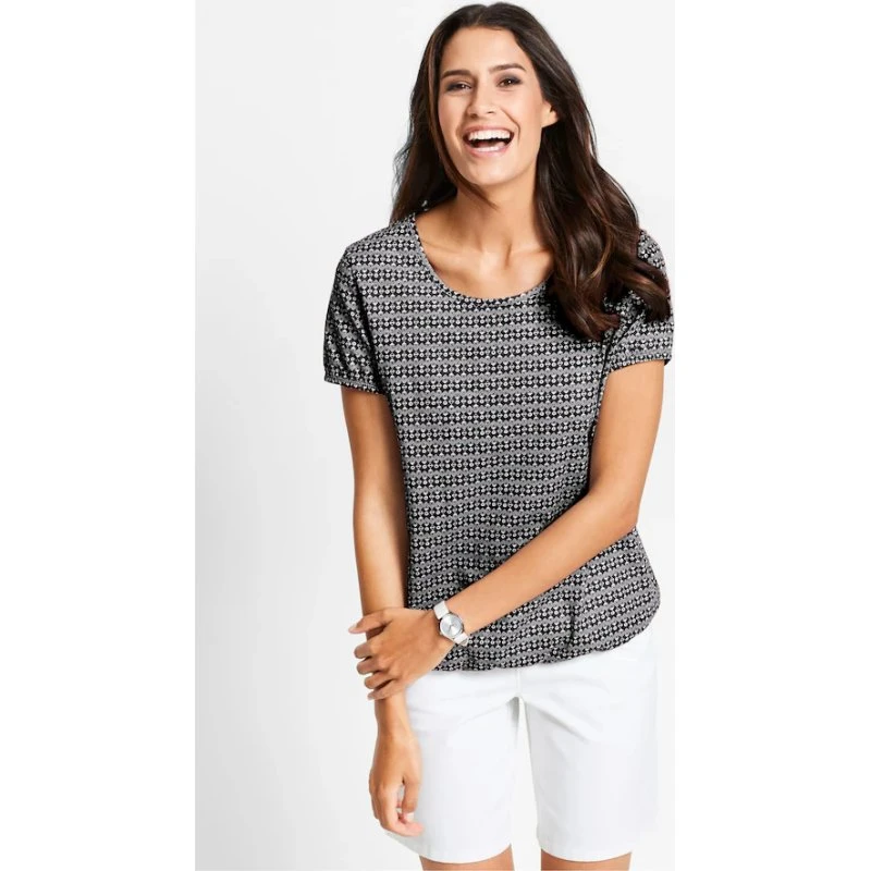 bonprix T-Shirt Loose Fit All-Over Print