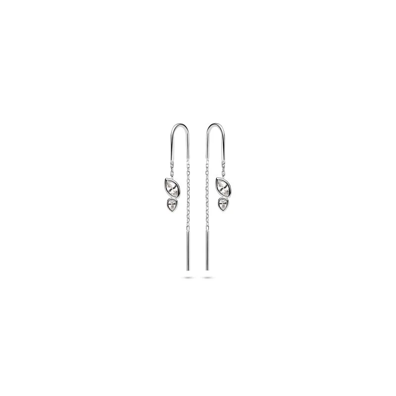Maria Black Swift Earring 01 Gold, recyceltes Silber