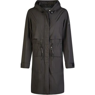 Pikeur FS26 Damen Regenmantel schwarz, Größe 46