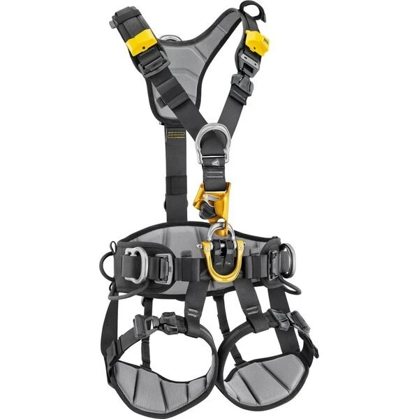Petzl Astro International Gr. 0 Schwarz/Gelb