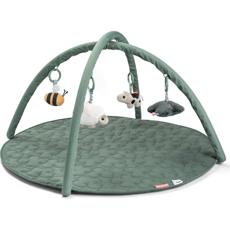 Deer Friends Spielbogen mit Krabbeldecke Tiny Farm Grün