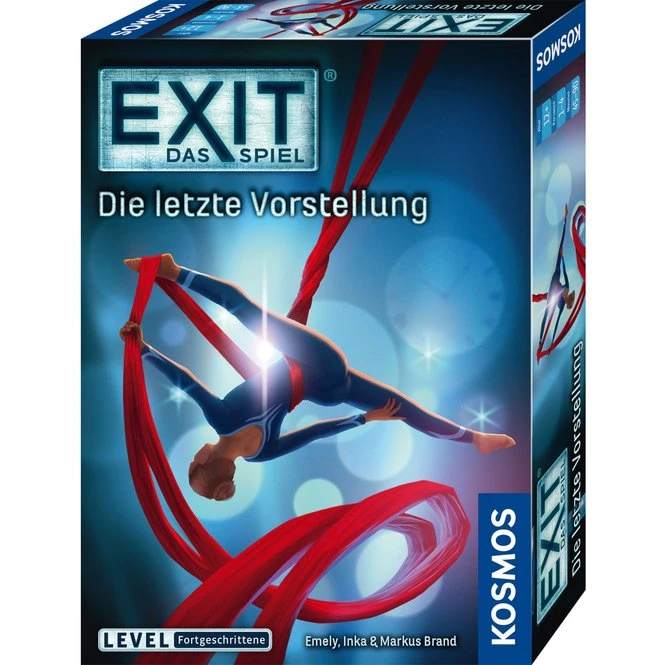 EXIT® Das Spiel: Die Letzte Vorstellung – Escape-Abenteuer für 1–4 Spieler ab 12 Jahren