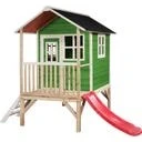 Exit Toys Loft 300 Spielhaus grün mit Rutsche