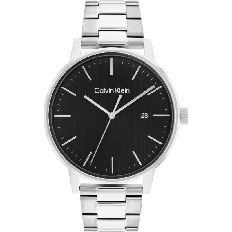 Calvin Klein LINKED Quarzuhr 25200053 Herrenuhr Edelstahl