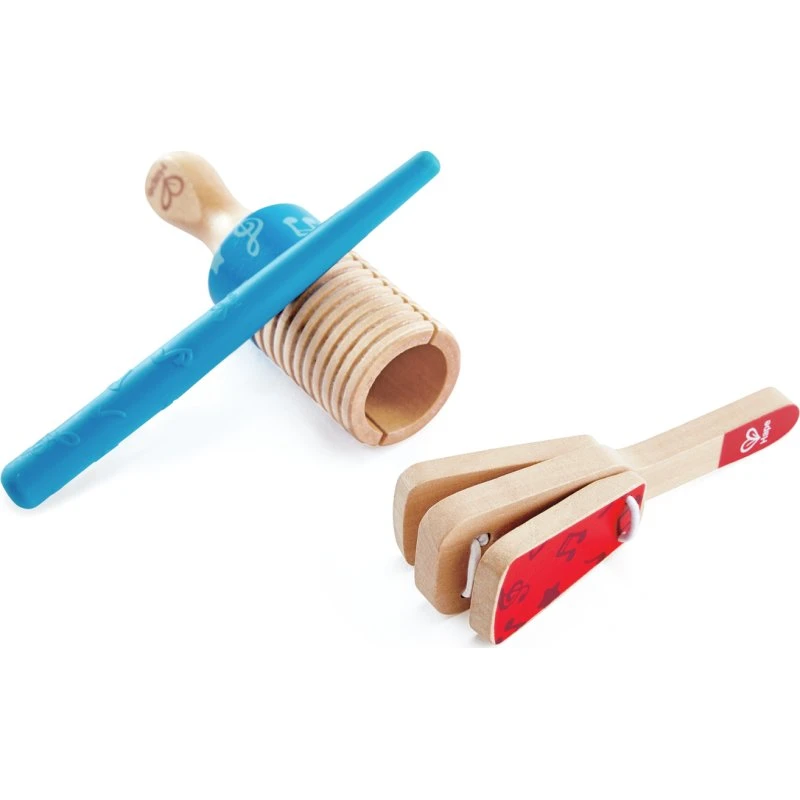Hape E0605 Rhythmus-Set aus Holz für Kinder ab 12 Monaten